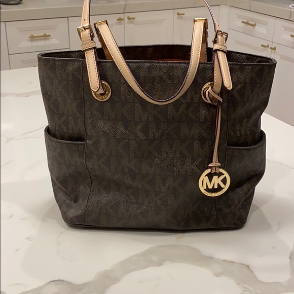 Michael Kors Handbags - Michael Kors Signature Monogram Tote Bag Purse